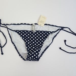 Abercrombie & Fitch Blue Polka Dot Bikini …